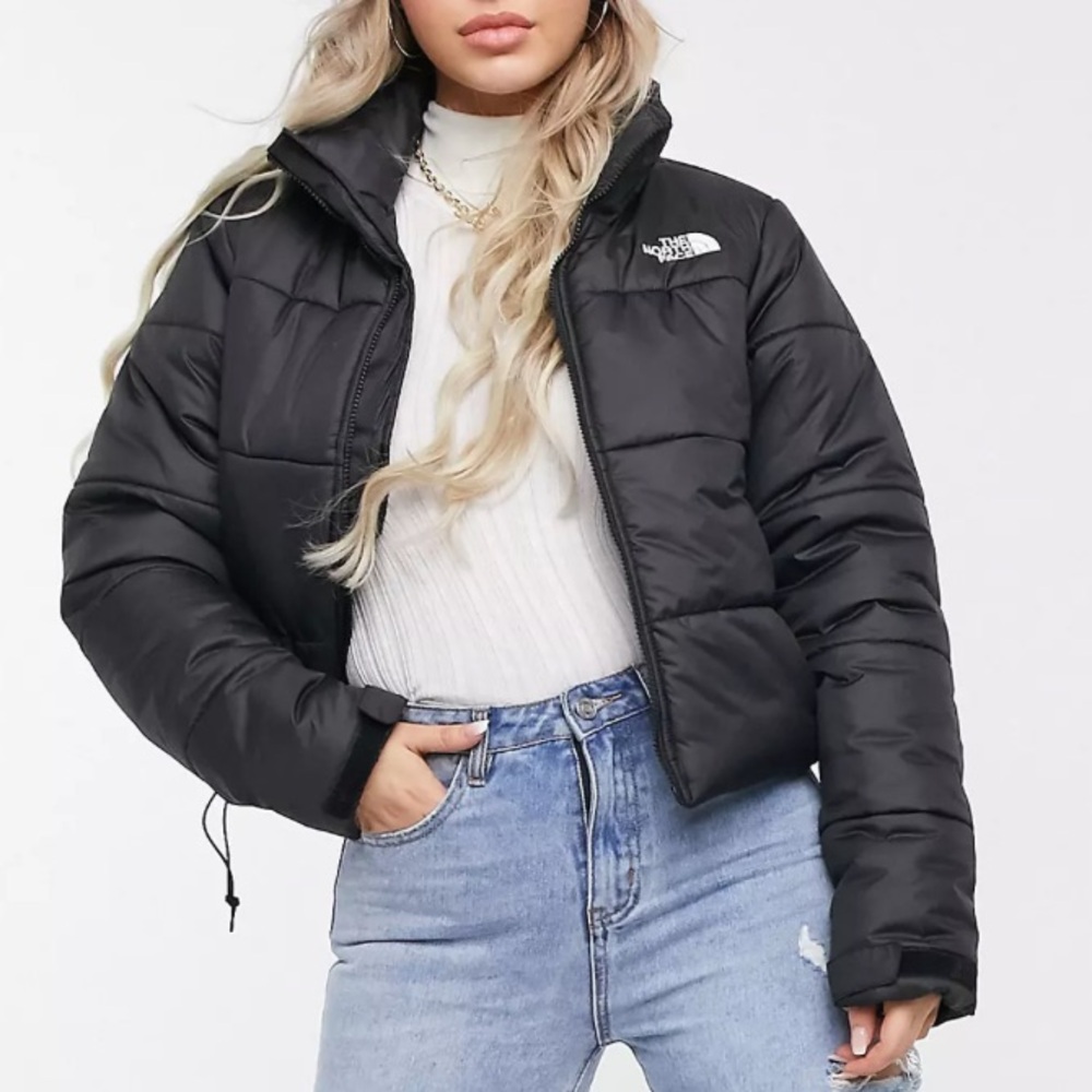 Like New North Face Cropped coat